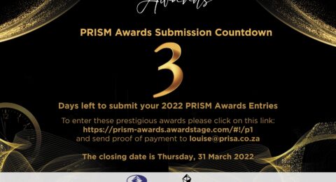 PRISM Awards Countdown - 3 Days to go